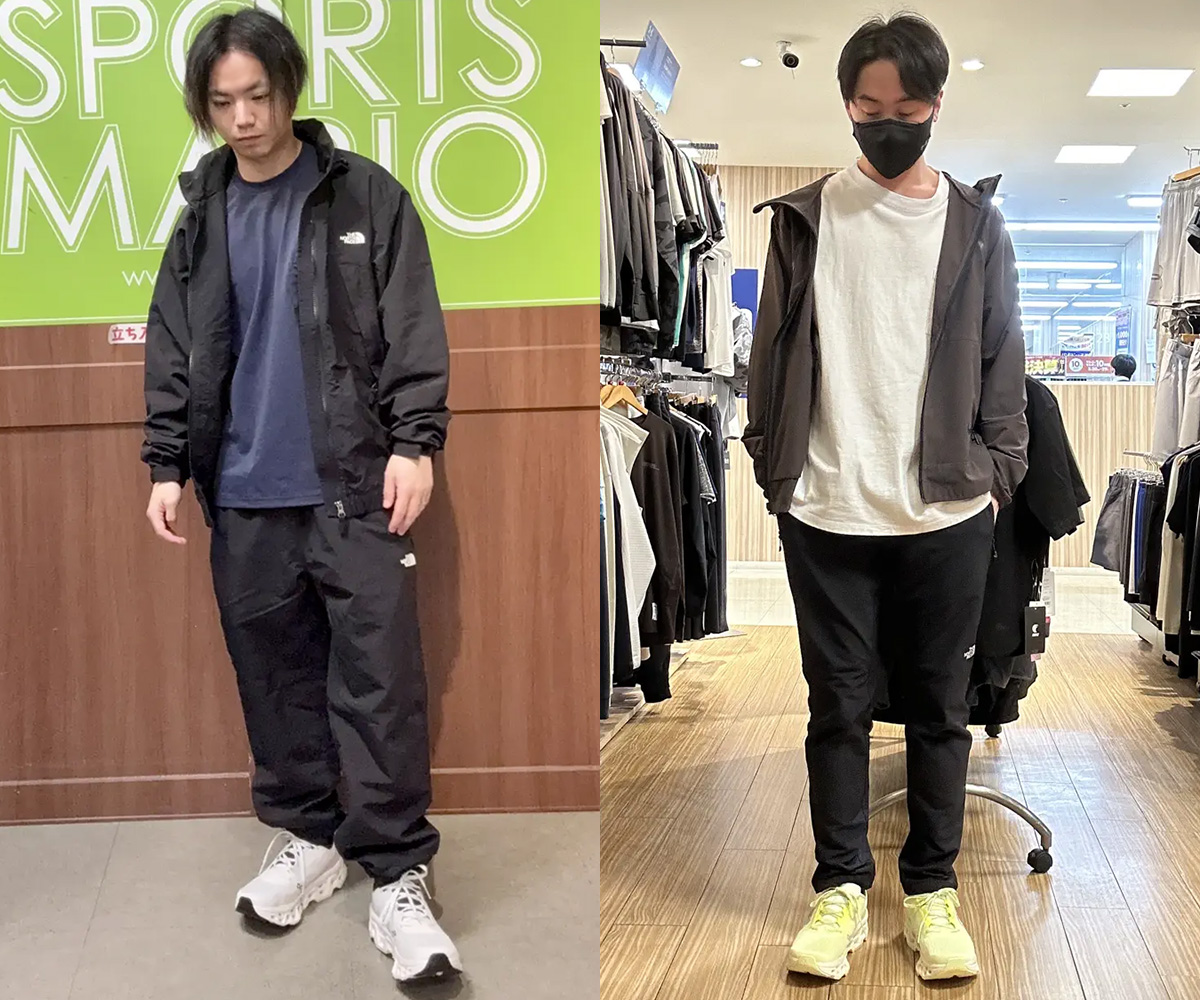 On Cloudmonster 3 メンズコーデ