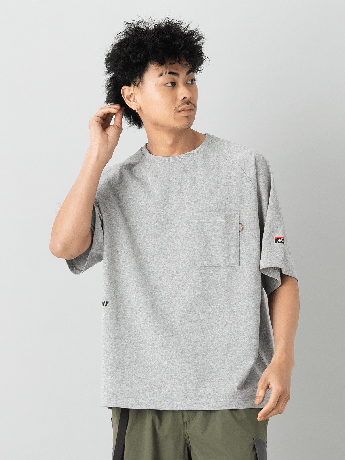 別注Tシャツ グレー1