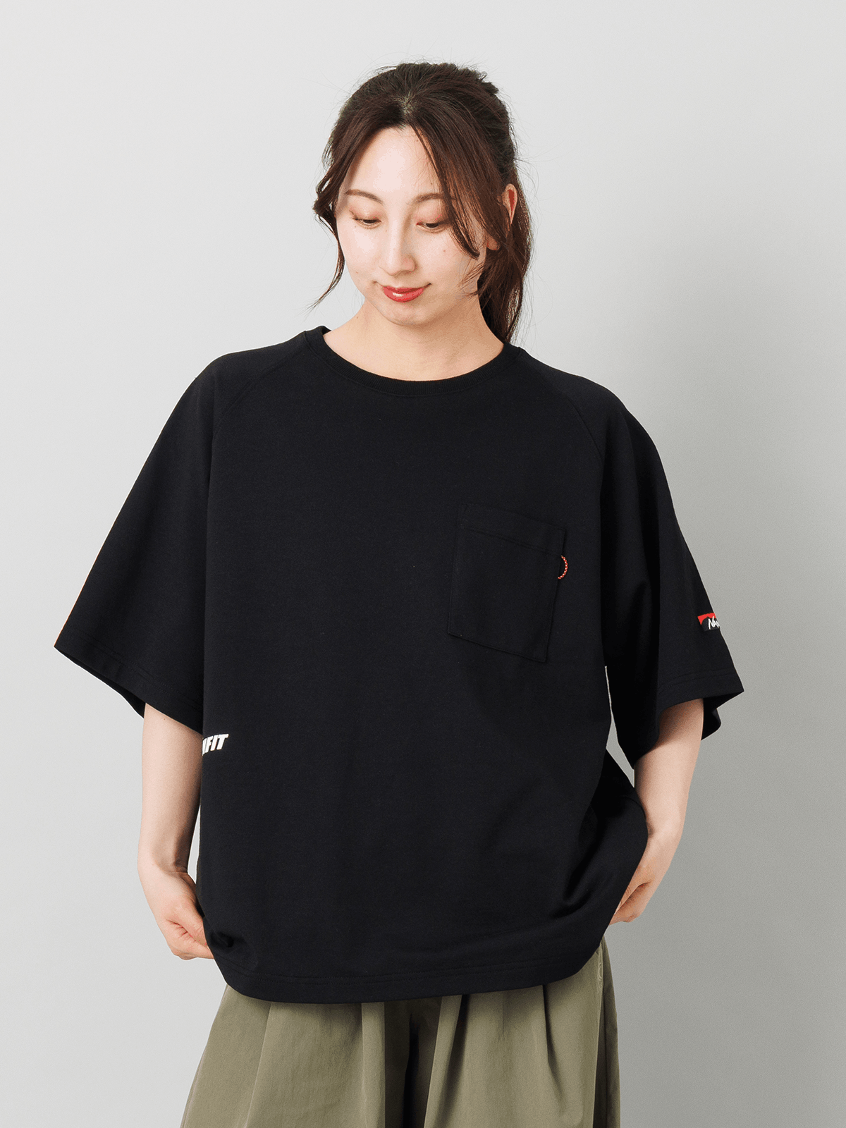 別注Tシャツ ブラック1