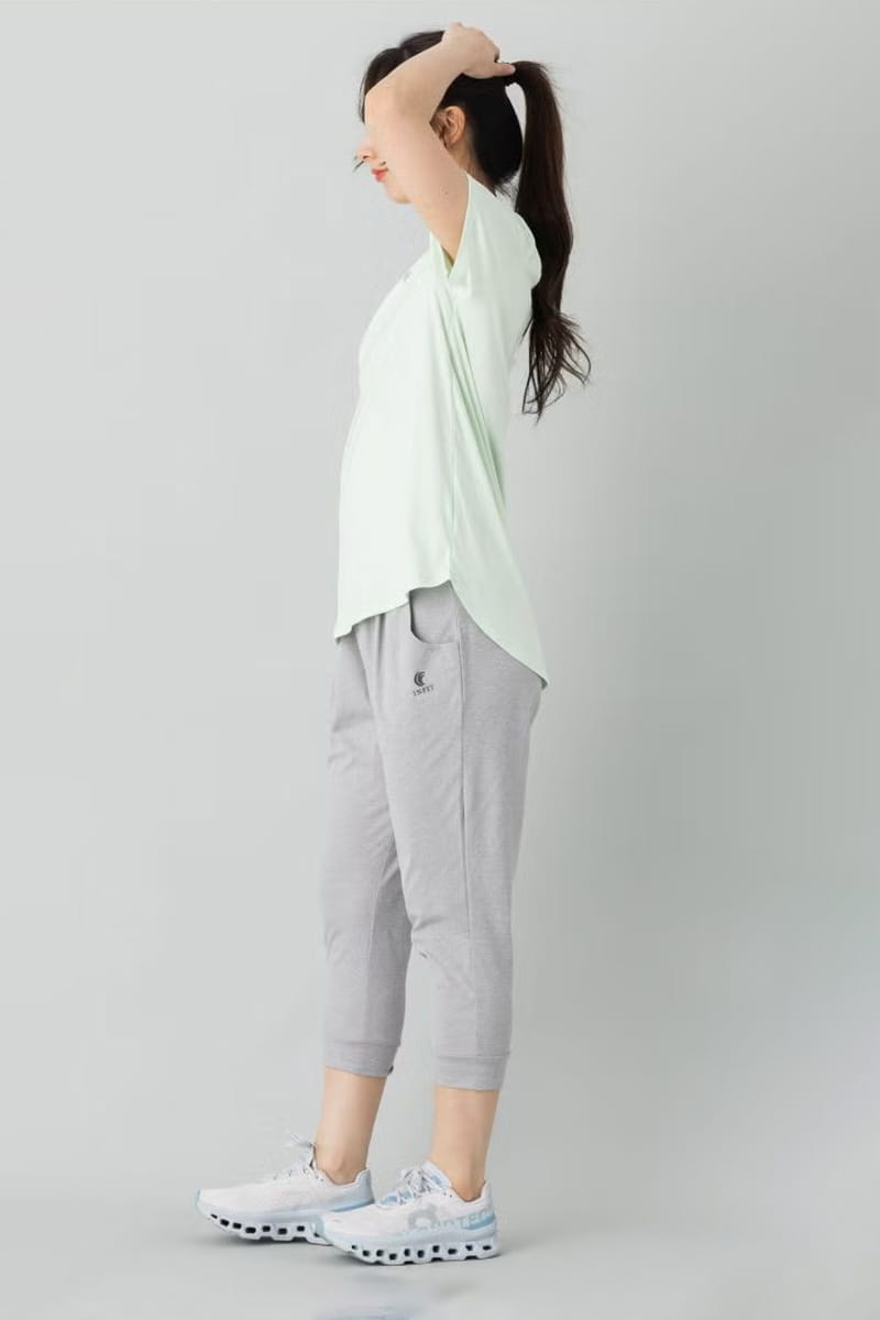 ルーズフィットクロップドパンツ コーデ3