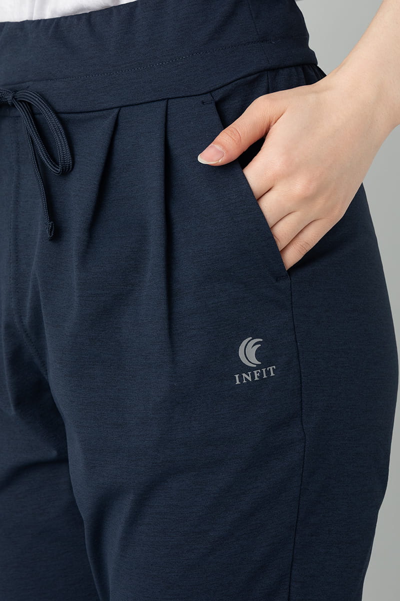 ストレッチクロップド2タックパンツ 画像4