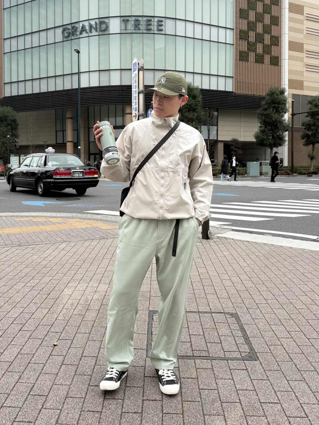 スタッフ着用コーデ:コンパクトブルゾン