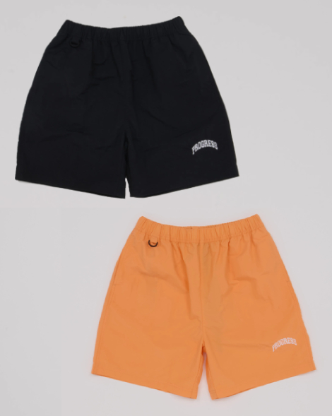 NYLON SPORTS SHORTS オレンジ