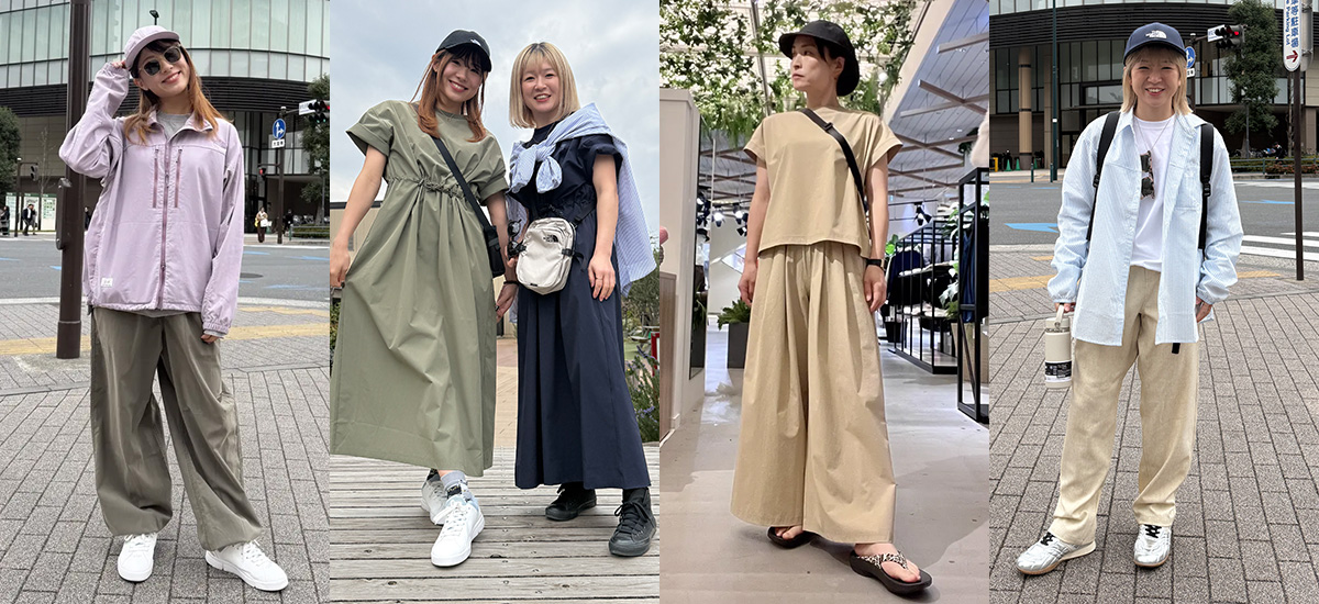 女性スタッフコーデ