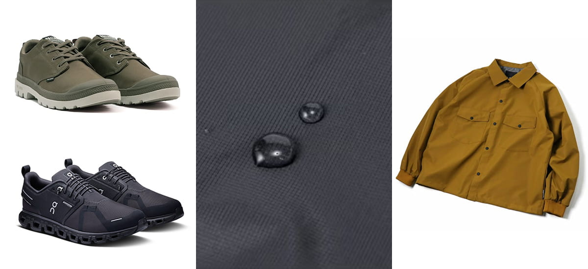 防水ウェア&シューズ