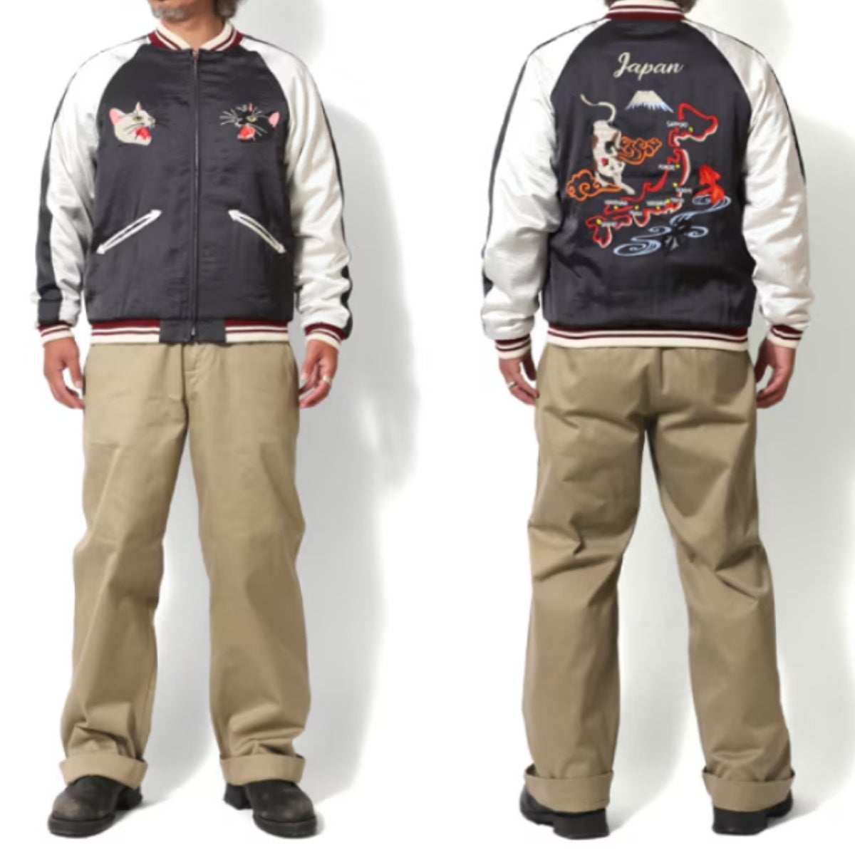 ヒューストン レーヨンスーベニアジャケット HOUSTON RAYON SOUVENIR