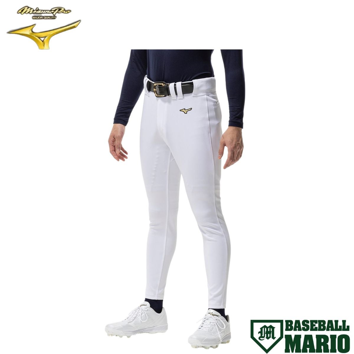 ミズノ MIZUNO ミズノプロ 強伸 ユニフォームパンツ ロングフィット