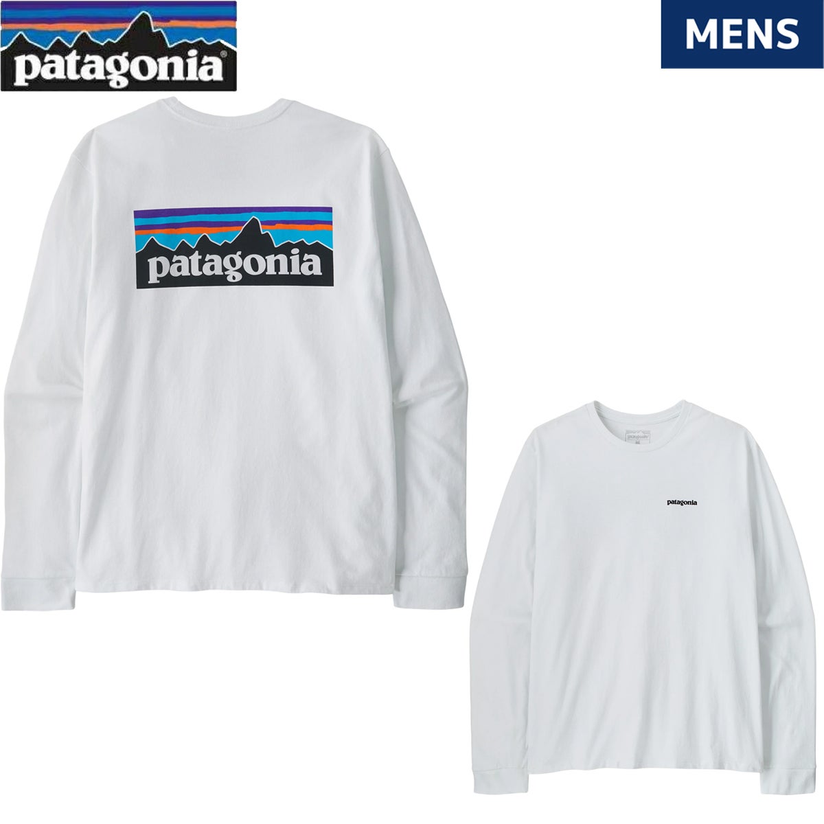 パタゴニア ロングスリーブ・P-6ロゴ・レスポンシビリティー Patagonia