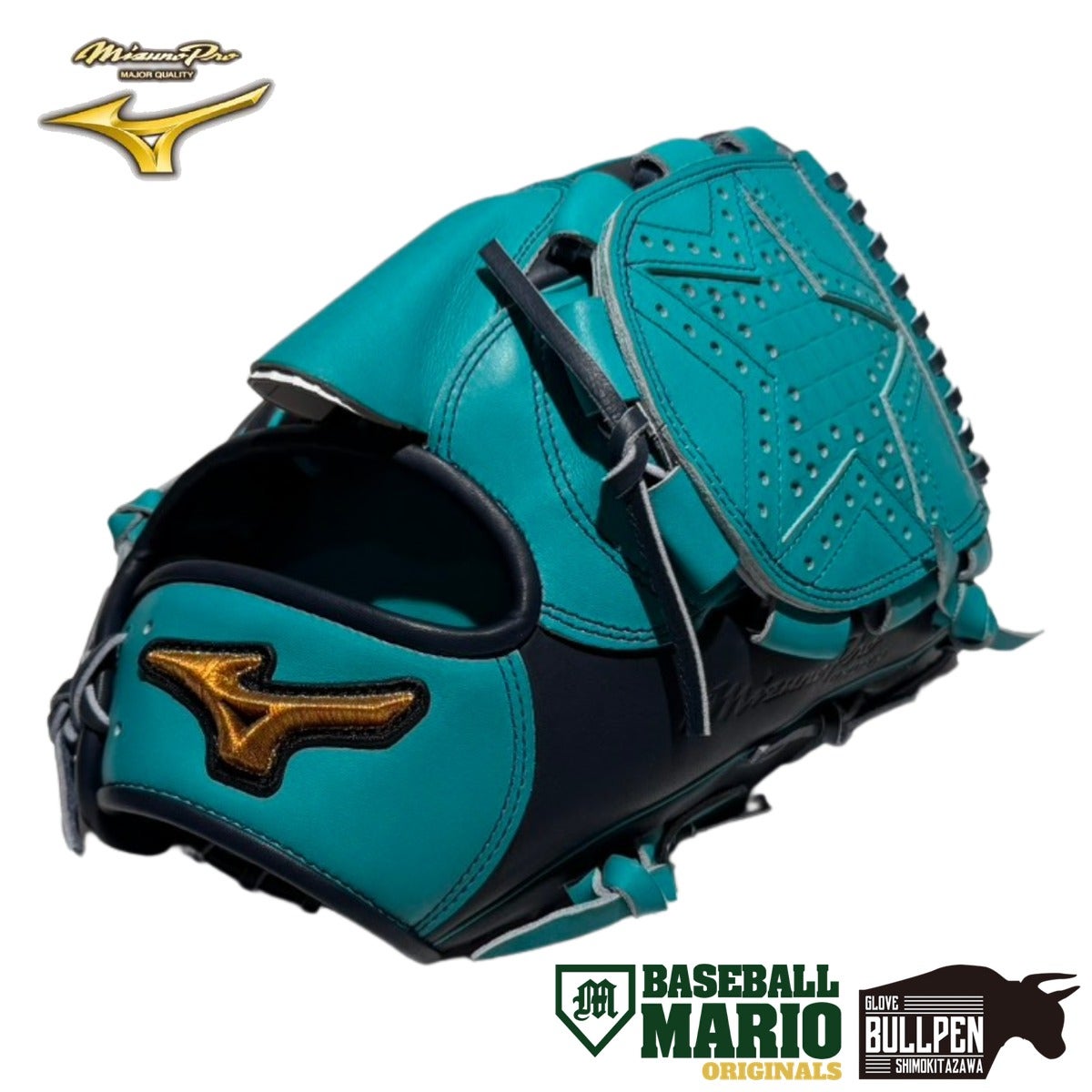 ミズノ MIZUNO 専用グラブ袋付き ミズノプロ マリオオリジナル 軟式用