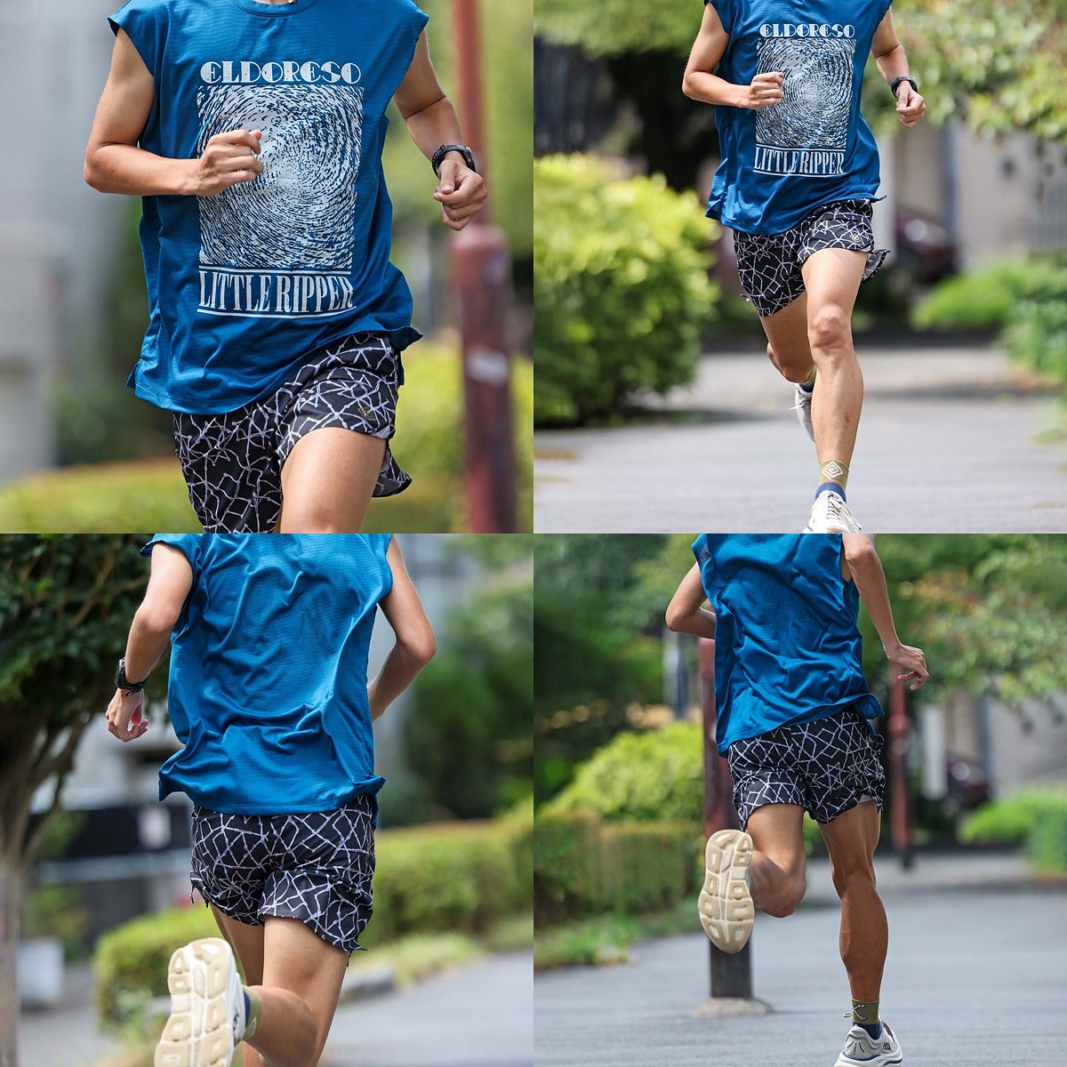 エルドレッソ スポーツ トレーニング パンツ ランニング ショート