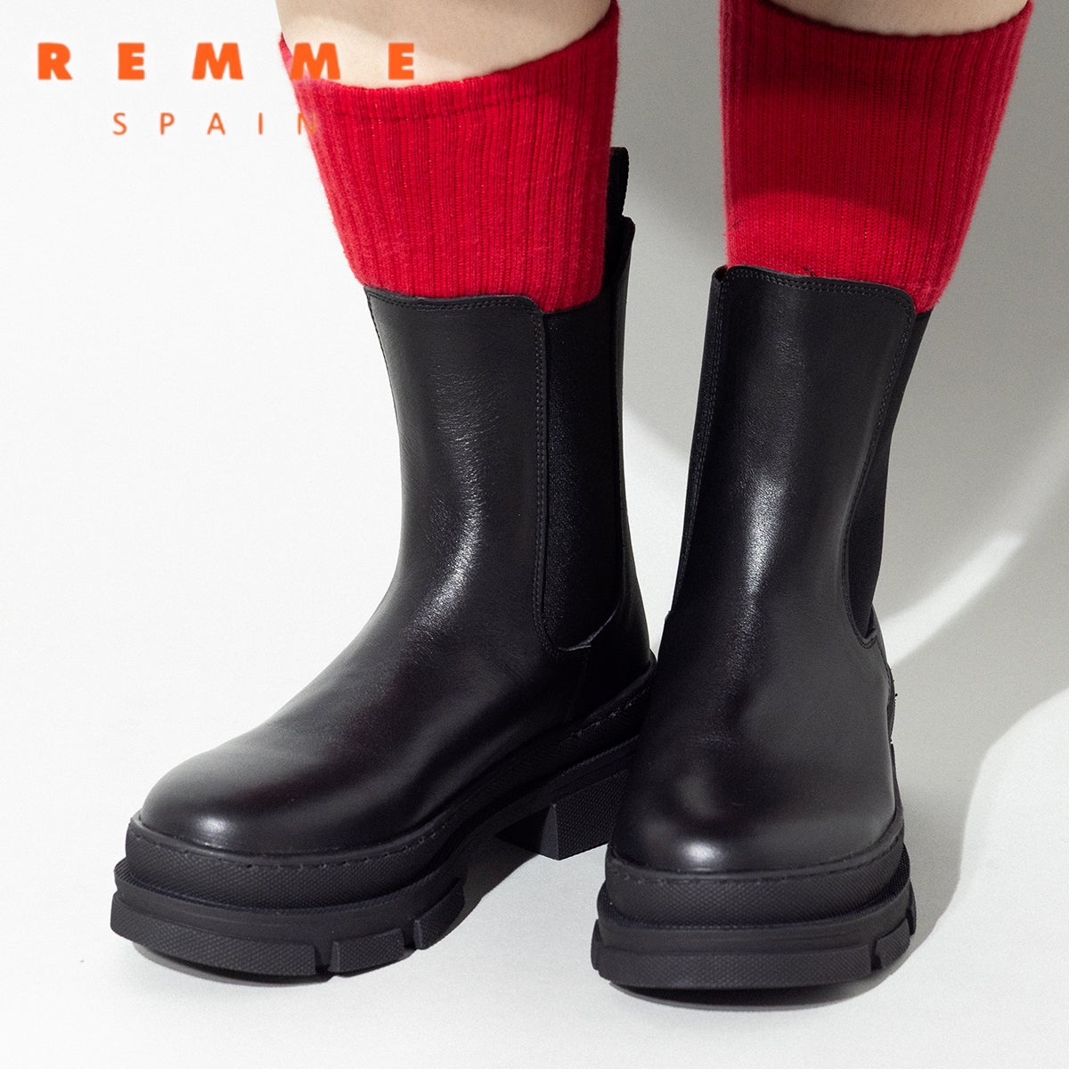 レメ サイドゴアブーツ レディース REMME | スポーツマリオ公式通販サイト