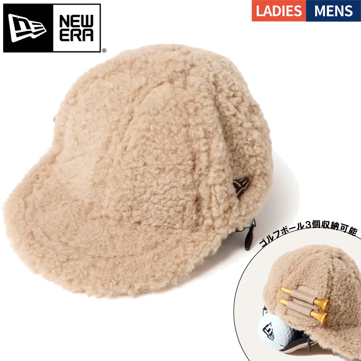 ニューエラ キャップポーチ ボア S NEW ERA Cap Pouch (Fleece
