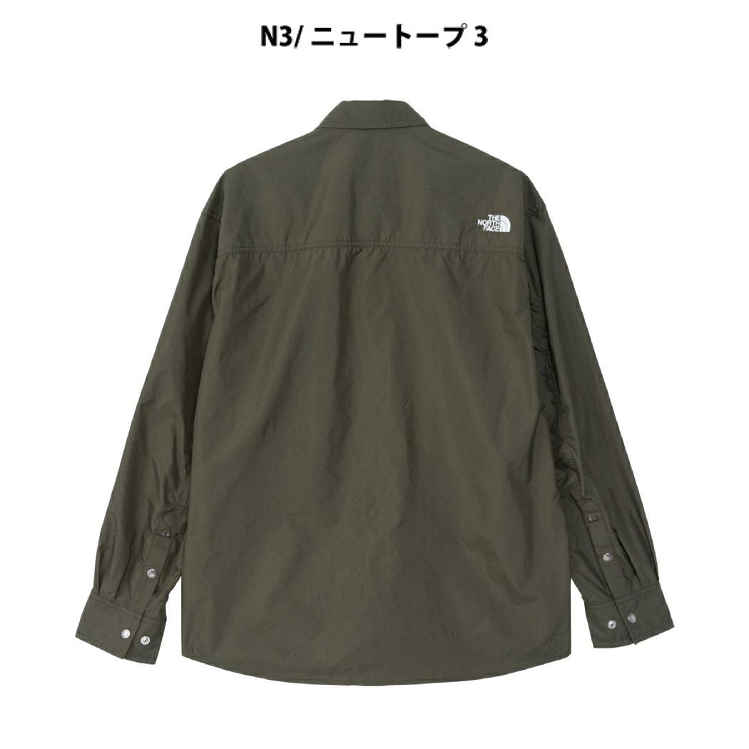 ザ・ノース・フェイス ロングスリーブヌプシシャツ 登山 アウトドア
