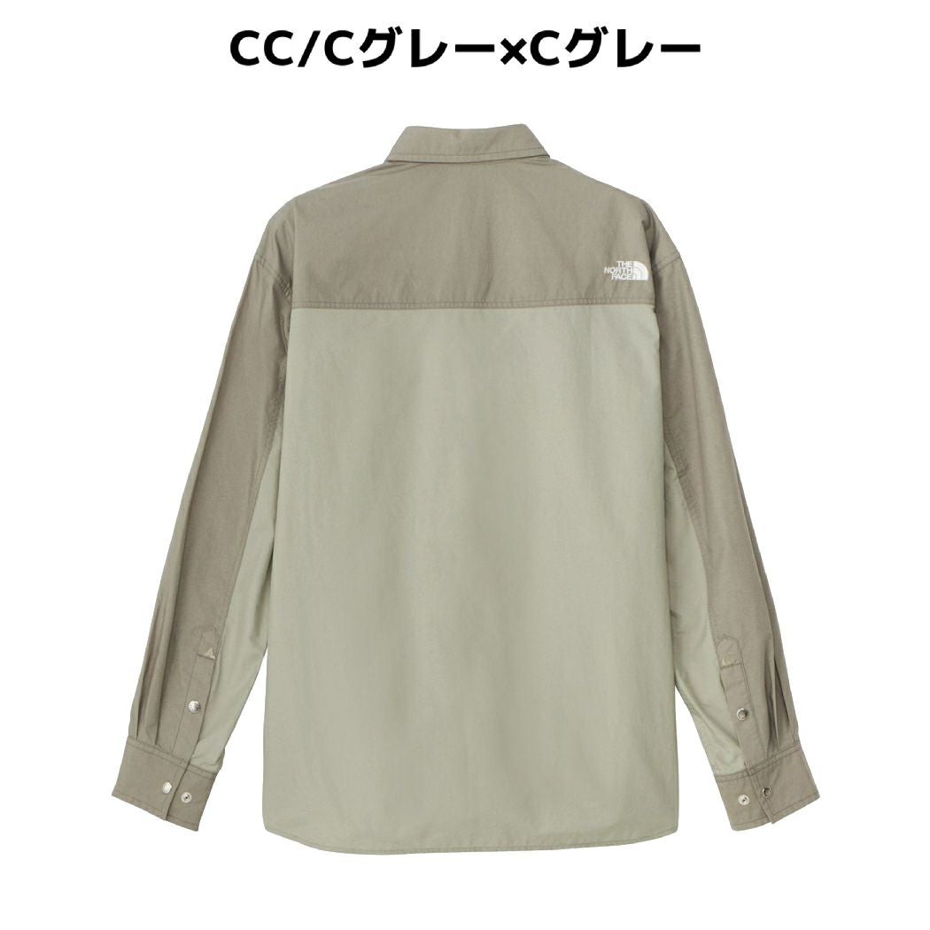 ザ・ノース・フェイス ロングスリーブヌプシシャツ 登山 アウトドア