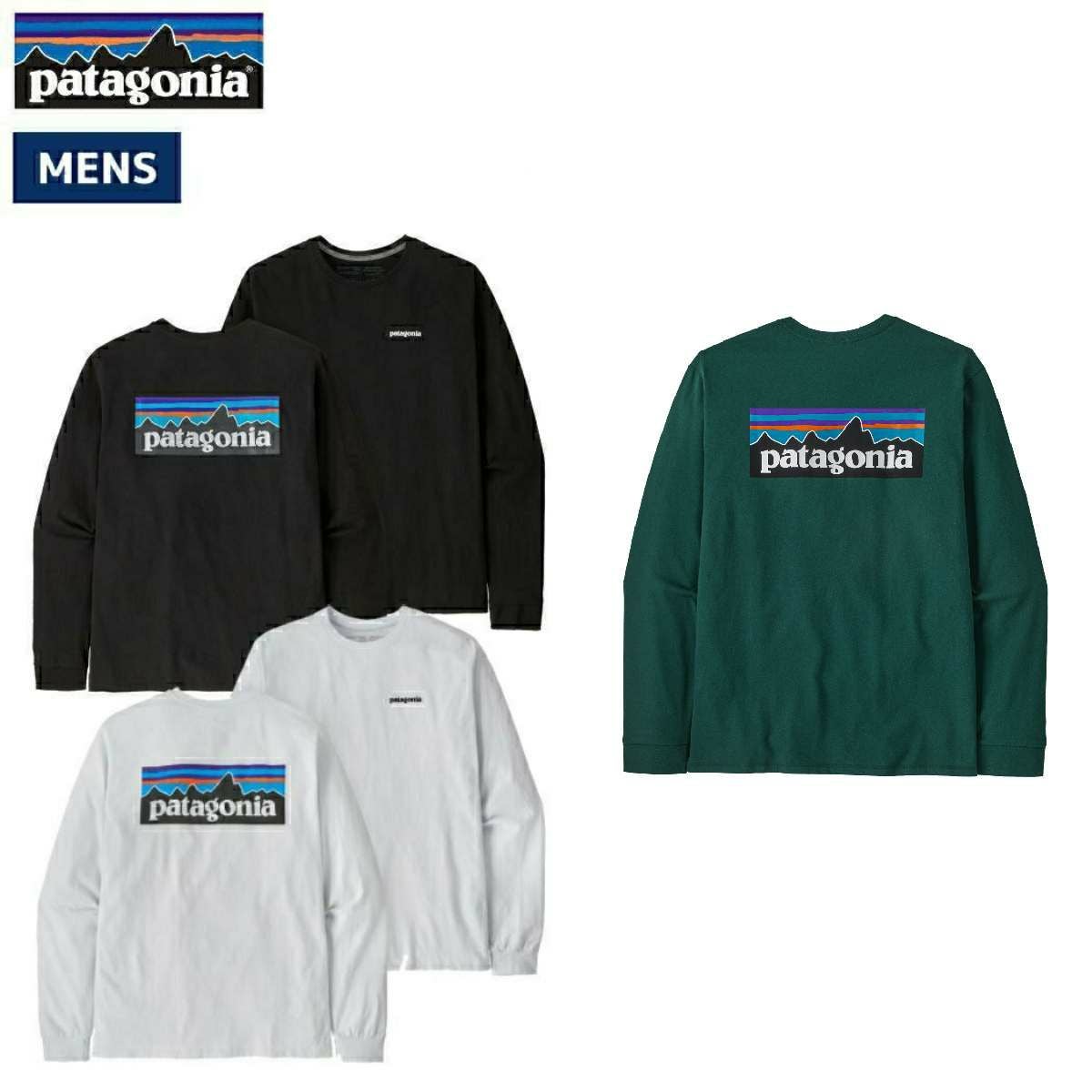 パタゴニア ロングスリーブ・P-6ロゴ・レスポンシビリティー PATAGONIA