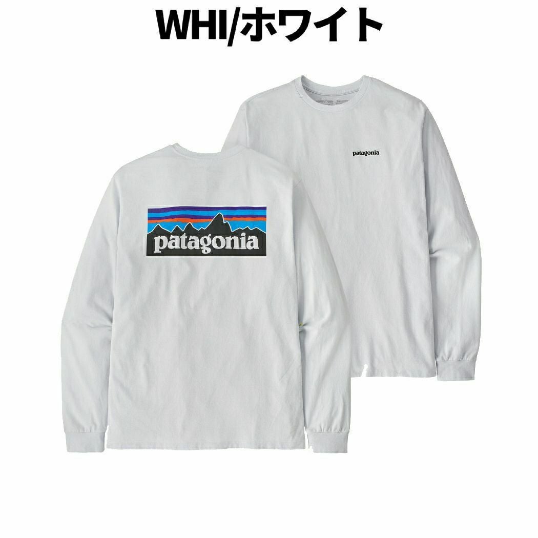 パタゴニア ロングスリーブ・P-6ロゴ・レスポンシビリティー PATAGONIA