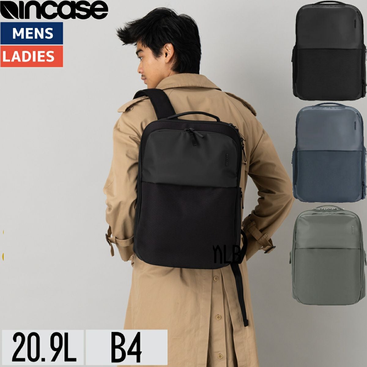 インケース] A.R.C. Daypack リュック 20.9L ブラック 【公式通販】