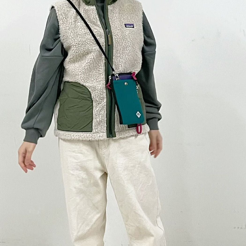 ジムマスターgymmasterスウェット2WAYスマホポーチメンズレディースユニセックスカジュアル小物スマホポーチミニ財布ショルダーバッグスマホポシェットG502395030405G44589499