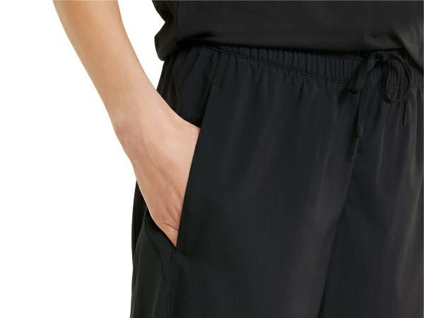 プーマPUMAスタジオテーパードウーブンパンツレディースブラック黒スポーツフィットネスロングパンツ521923-01