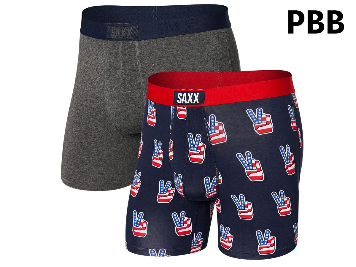 ボクサーパンツ 前開き 2枚組 セット ULTRA SUPER SOFT BOXER BRIEF