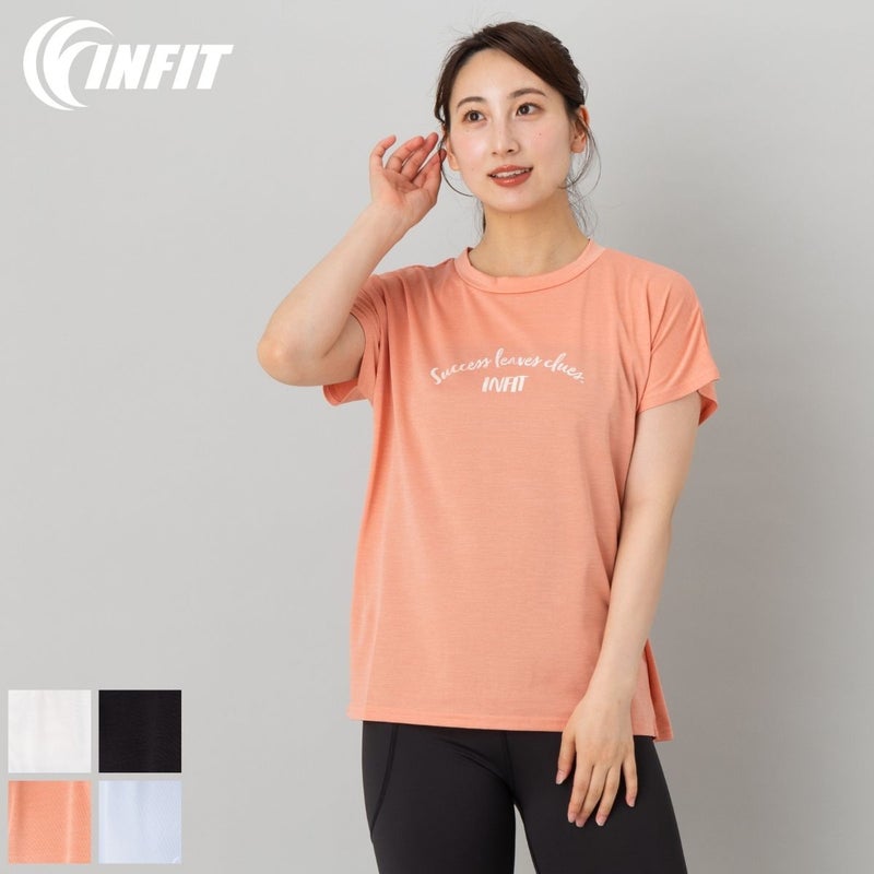 インフィットINFITビヨンド天竺ストレッチＴシャツスポーツフィットネスウェアNK312081