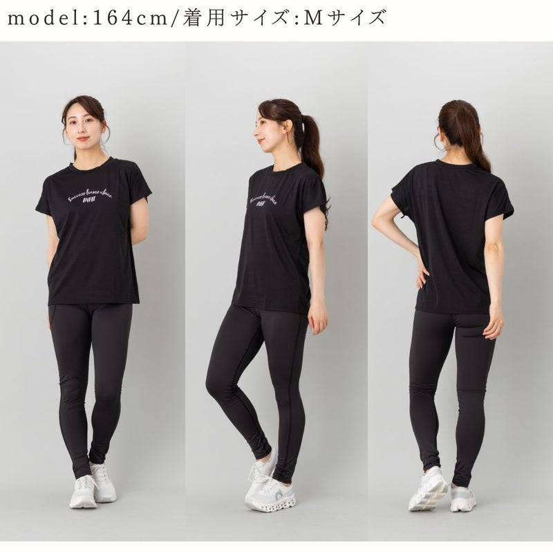 ヨガウェアトップスyogaフィットネスTシャツレディーススポーツストレッチUVカットインフィットINFITビヨンド天竺ストレッチＴシャツNK312081