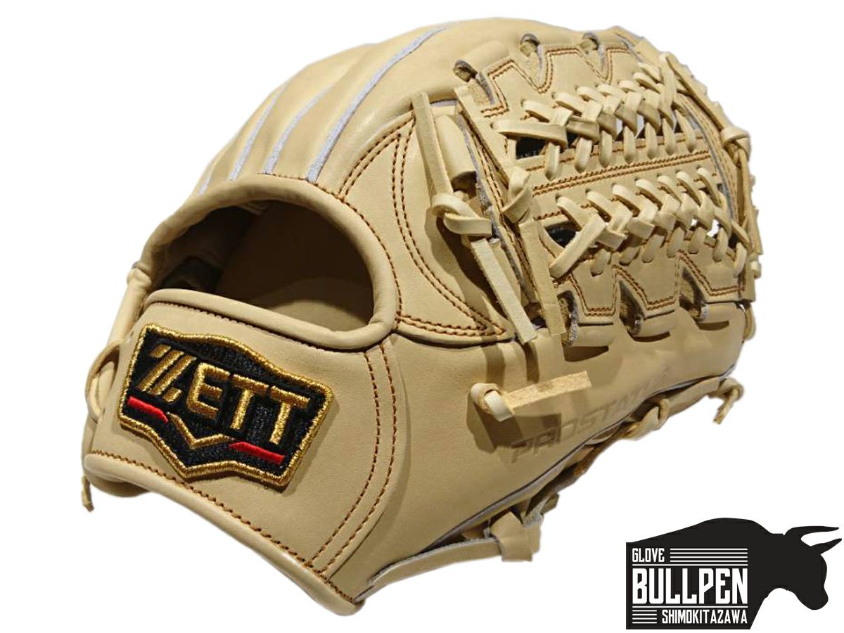 ゼット ZETT 専用グラブ袋付き プロステイタス 硬式用グラブ 内野手用