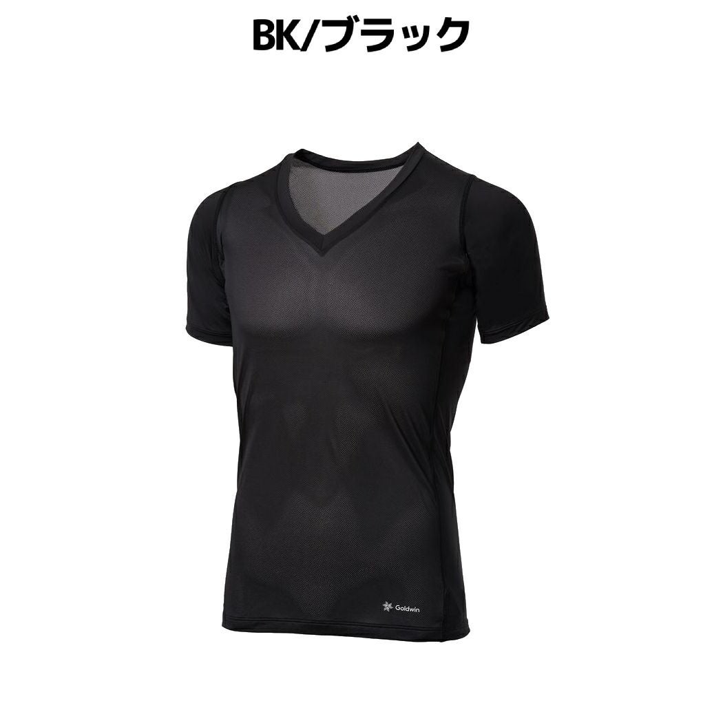 シースリーフィット　半袖インナー　XL シースリーフィット C3fit クーリング Vネック ハーフスリーブ メンズ