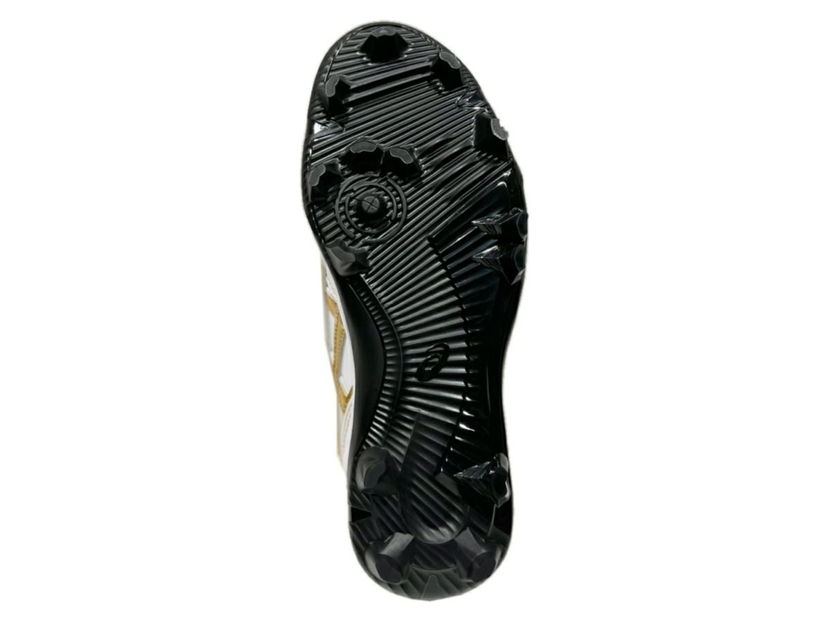 asics GOLDSTAGE スパイク ホワイト/ネイビー ASICS（アシックス） asics GOLDSTAGE ゴールドステージ マリオ