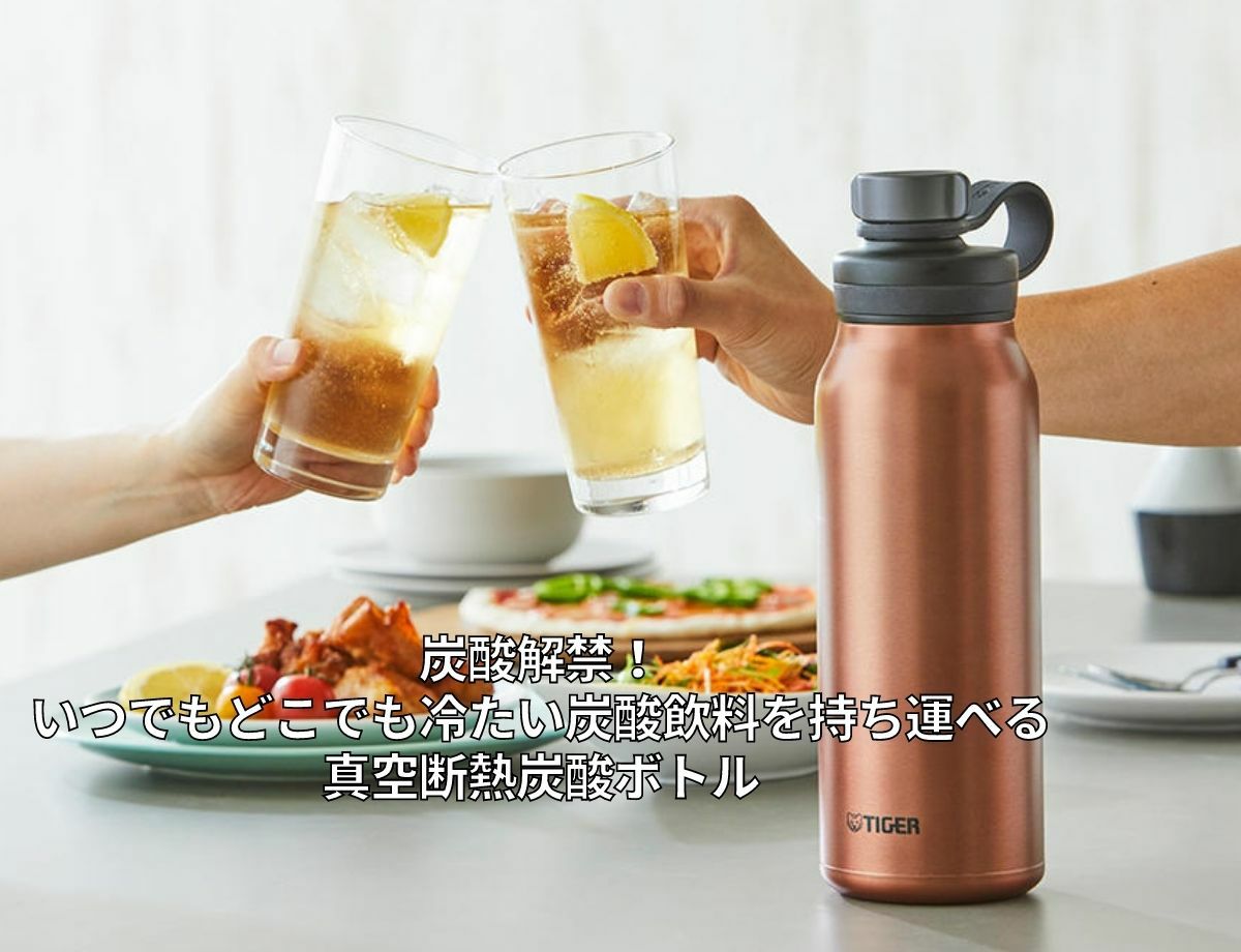 タイガー魔法瓶 TIGER 真空断熱炭酸ボトル 0.5L 500ml 水筒 保冷 炭酸