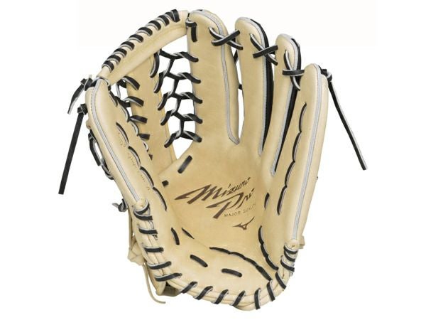 ミズノMIZUNO専用グラブ袋付きミズノプロ軟式用グラブ外野手用限定モデル一般ベージュ野球軟式グローブ1AJGR97107-8009