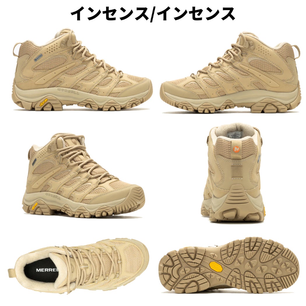 正規取扱い販売店】メレル モアブ 3 シンセティック ミッド ゴアテック