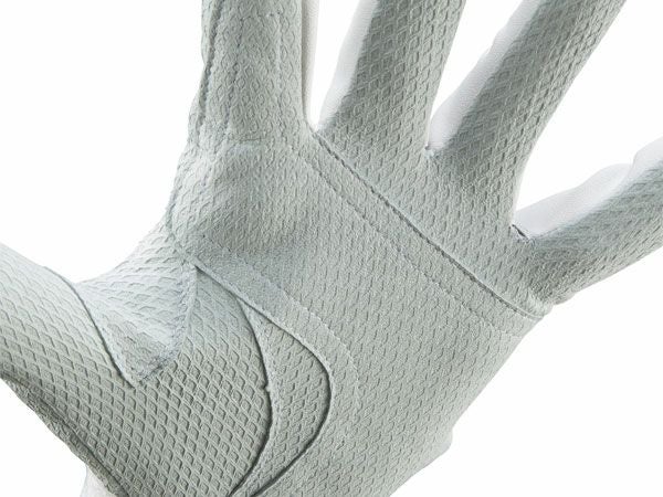 ミズノMIZUNOミズノプロシリコンパワーアークLIW-Leather(両手用)高校野球ルール対応モデルホワイト白野球バッティング手袋両手1EJEH501-10/90