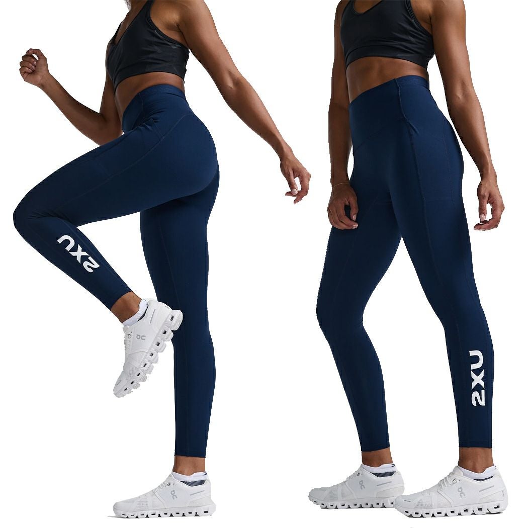2XU ネイビー タイツ 2XU PWX メンズ コンプレッションショートタイツ – Runtrip Store