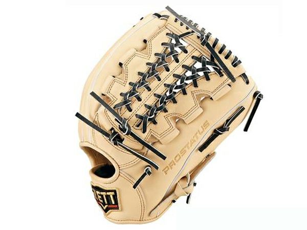 ゼット ZETT 専用グラブ袋付き プロステイタス 軟式用グラブ 内野手用