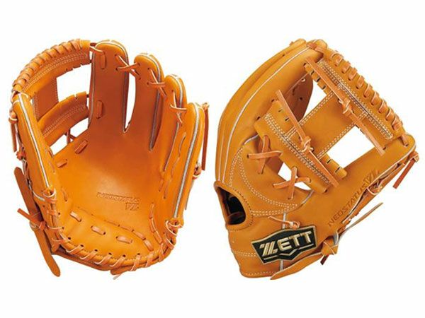 ゼット ネオステイタスVL 軟式用グラブ 内野手用 二塁手用 遊撃手用