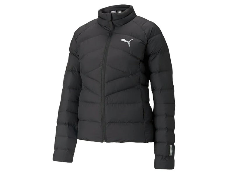 プーマPUMAwarmCELLワームセルライトウェイト中綿ジャケットレディース秋冬ブラック黒スポーツフィットネスアウタージャケット587704-01