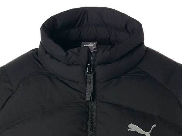 プーマPUMAwarmCELLワームセルライトウェイト中綿ジャケットレディース秋冬ブラック黒スポーツフィットネスアウタージャケット587704-01