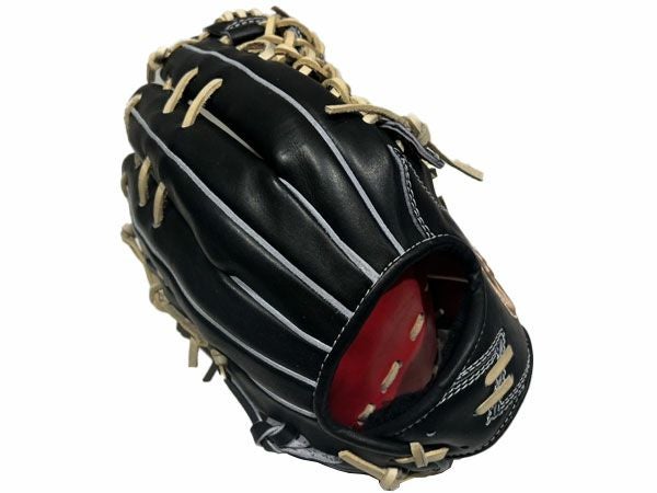 ジームスZeems限定軟式用グラブ外野手用学生草野球ZEEMSロゴ野球軟式グローブSV-524GGN