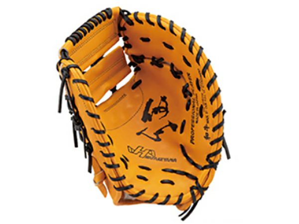 ハタケヤマHATAKEYAMA専用グラブ袋付きKシリーズ硬式用グラブ一塁手用F03型一般野球硬式グローブファーストミットK-F03abby