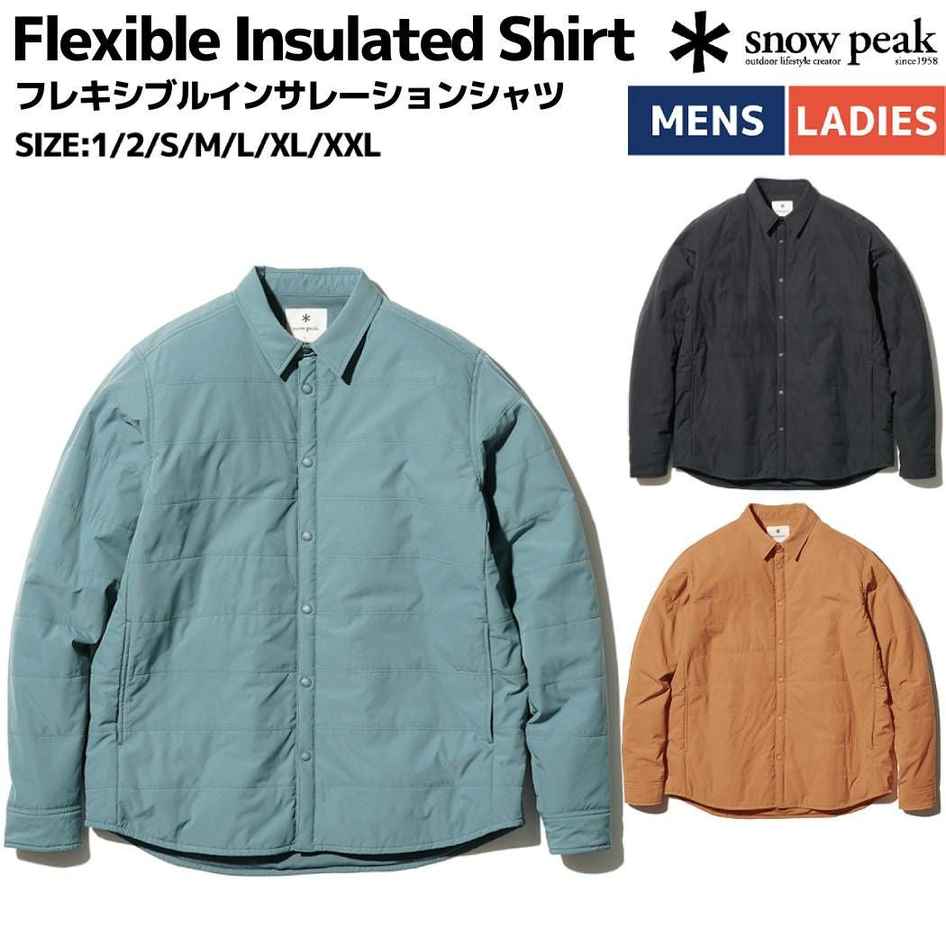 スノーピーク フレキシブルインサレーション シャツ カジュアル ウェア