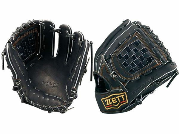 ゼット 専用グラブ袋付き プロステイタス 軟式用グラブ 二塁手 遊撃手