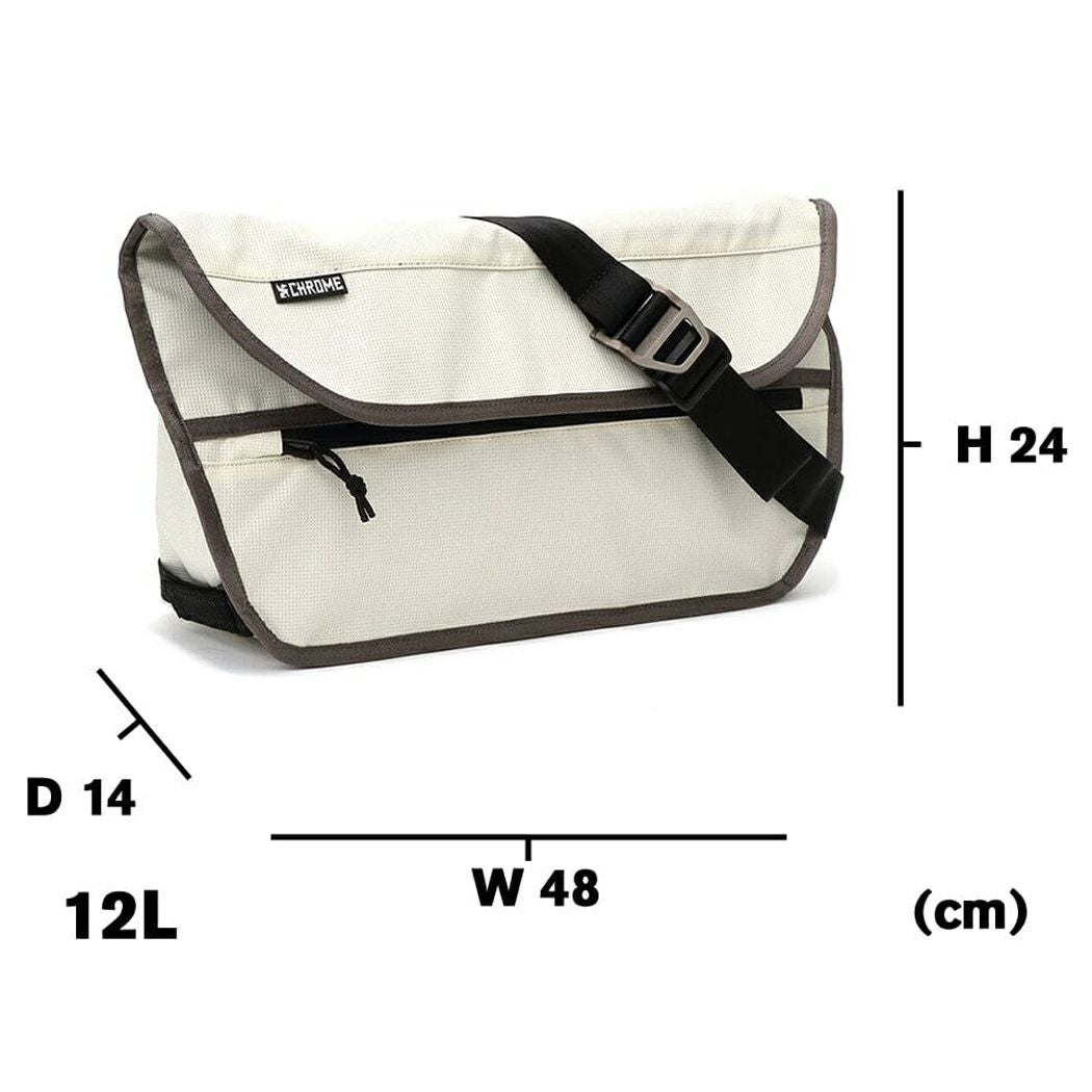 Chrome メッセンジャーバッグ　12L CHROME / クローム ］SIMPLE MESSENGER BAG / シンプル メッセンジャー