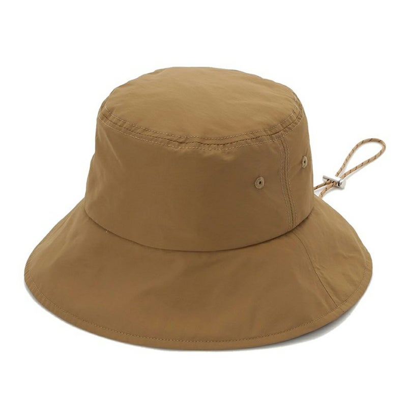 エミemmiemmiatelierミニマルバケットハットカーキチェックブラックカジュアル帽子バケハ13WGH231307