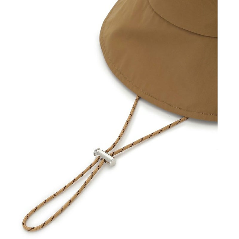 エミemmiemmiatelierミニマルバケットハットカーキチェックブラックカジュアル帽子バケハ13WGH231307