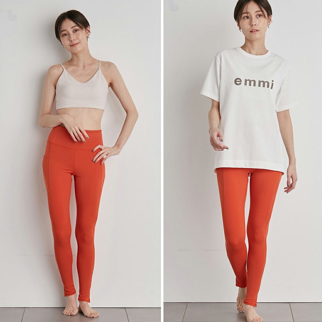 エミ emmi emmi yoga サステナレッチレギンス レディース 春 夏