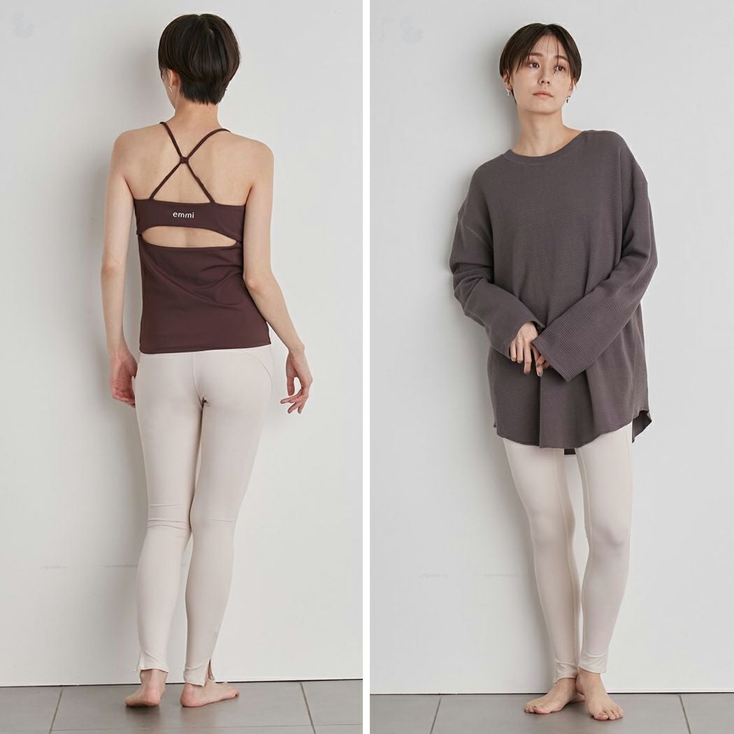 エミ emmi emmi yoga サステナレッチレギンス レディース 春 夏