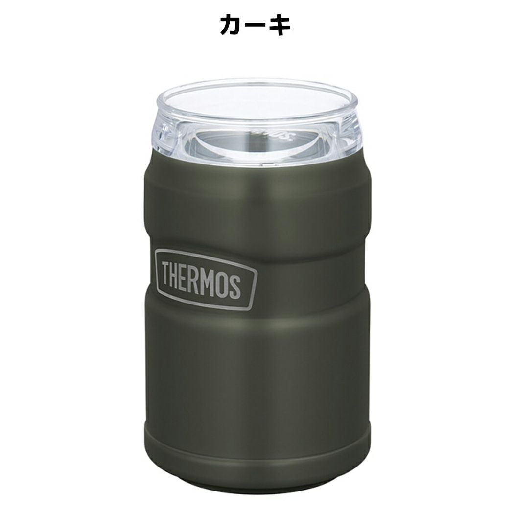 サーモス 保冷缶ホルダー 350ml缶用 保温 保冷 真空断熱 登山