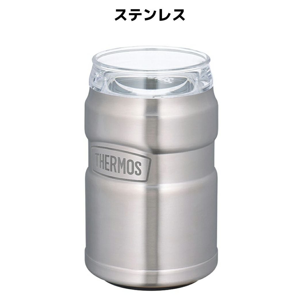 サーモス 保冷缶ホルダー 350ml缶用 保温 保冷 真空断熱 登山