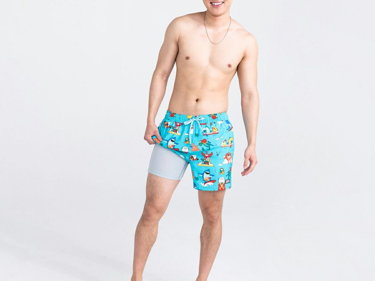 スイムショーツ 水着 OH BUOY 2N1 VOLLEY 5inch オーブイ 5インチ 水陸